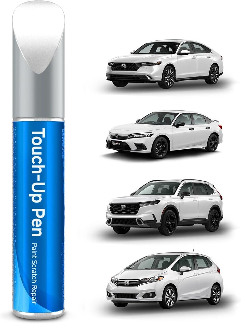RSACET NH-883P Platinum White Pearl Touch Up Paint Compatible with Honda Exact Match Touch Up Paint Car Scratch Repair - Image 1